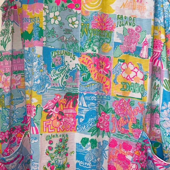 Kristen swing dress in Lilly State of Mind - Picture 2 of 5